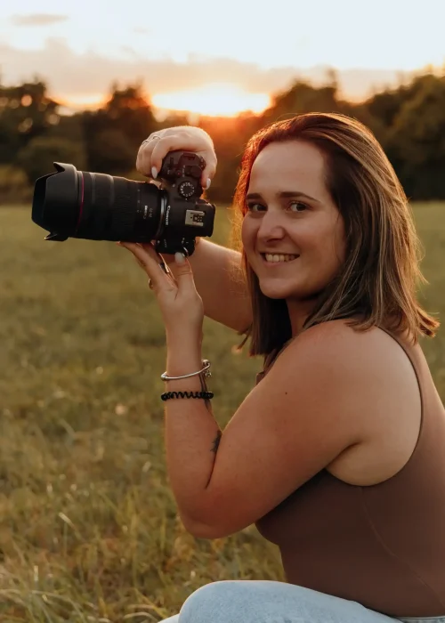 Estelle Sanchez Photographe de Mariage Toulouse Frouzins en coucher de soleil